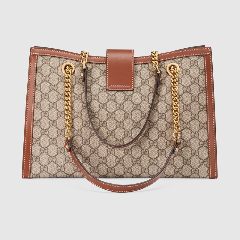 Gucci Padlock Medium GG Shoulder Bag 479197 Brown 